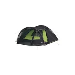 High Peak Mesos 4 Χειμερινή Σκηνή Camping Τούνελ Ορειβασίας Μαύρη με Διπλό Πανί για 4 Άτομα Αδιάβροχη 4000mm 360x240x130εκ. 11525