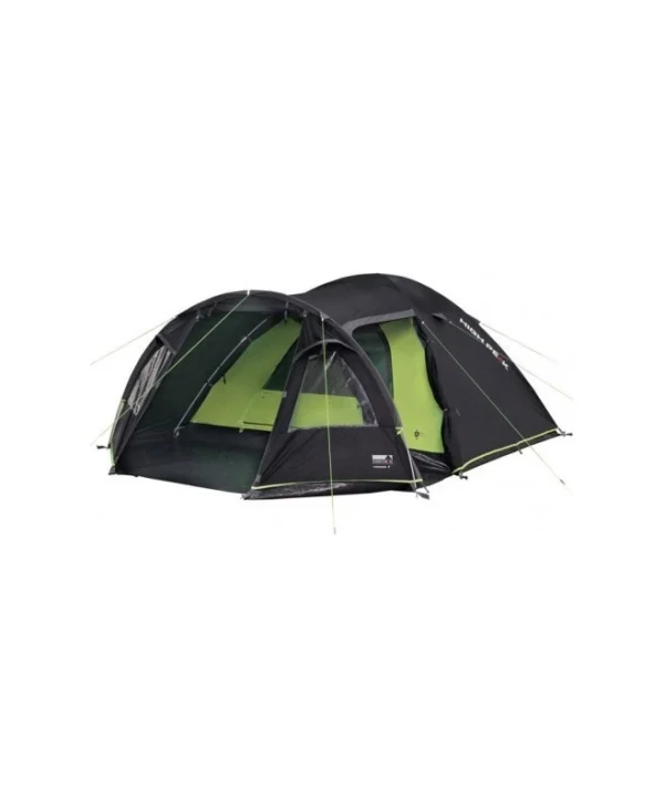 High Peak Mesos 4 Χειμερινή Σκηνή Camping Τούνελ Ορειβασίας Μαύρη με Διπλό Πανί για 4 Άτομα Αδιάβροχη 4000mm 360x240x130εκ. 11525