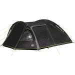 High Peak Mesos 4 Χειμερινή Σκηνή Camping Τούνελ Ορειβασίας Μαύρη με Διπλό Πανί για 4 Άτομα Αδιάβροχη 4000mm 360x240x130εκ. 11525 - Image 2