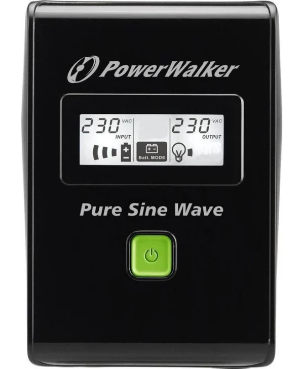 Powerwalker VI 600 SW UPS Line-Interactive 600VA 360W με 2 IEC Πρίζες 10120079