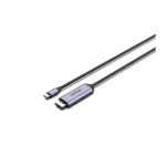 Unitek USB 2.0 Cable USB-C male - DisplayPort Μαύρο 1.8m V1423C