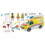 Playmobil City Life Ασθενοφόρο με Διασώστες για 4-10 ετών 71202 - Image 3