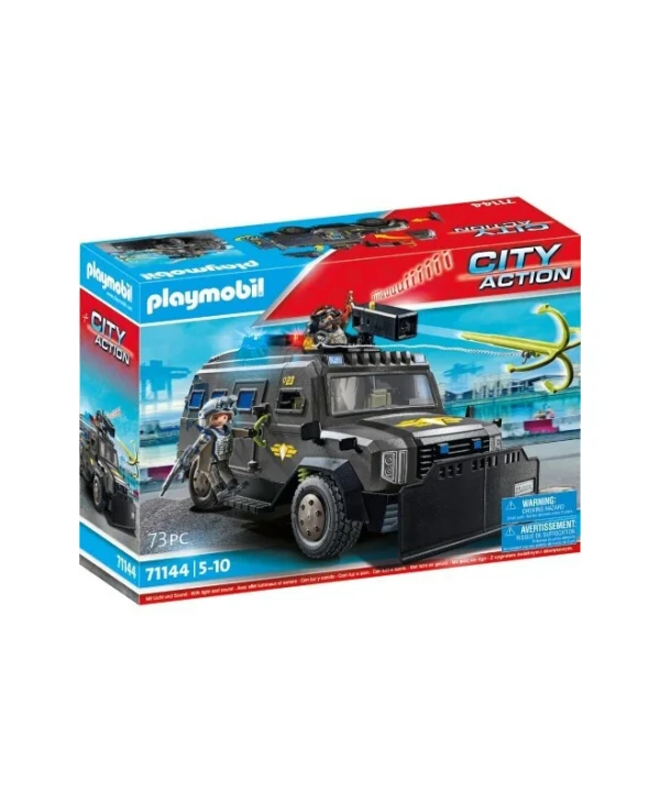 Playmobil City Action Θωρακισμένο Όχημα Ειδικών Δυνάμεων για 5-10 ετών 71144