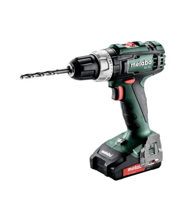 Metabo BS 18L Δραπανοκατσάβιδο Μπαταρίας 18V 2x2Ah 602321500