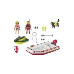 Playmobil Action Heroes Φουσκωτό Σκάφος Πυροσβεστικής Με Θαλάσσιο Scooter για 4-10 ετών 71464 - Image 3