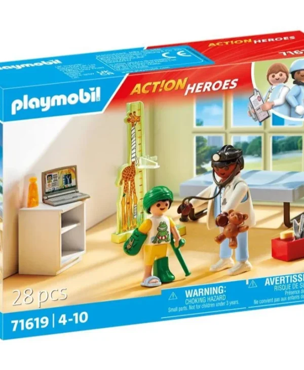 Playmobil Action Heroes Παιδιατρείο για 4-10 ετών 71619