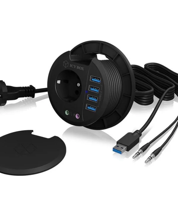 Icy Box Hub 4 Θυρών USB 3.0 με σύνδεση USB-A IB-HUB1430