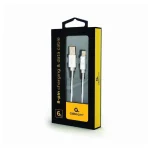 Cablexpert CCB-mUSB2B-AMLM-6-S Braided USB to Lightning Cable Ασημί 1.8m CCB-MUSB2B-AMLM-6-S - Image 3