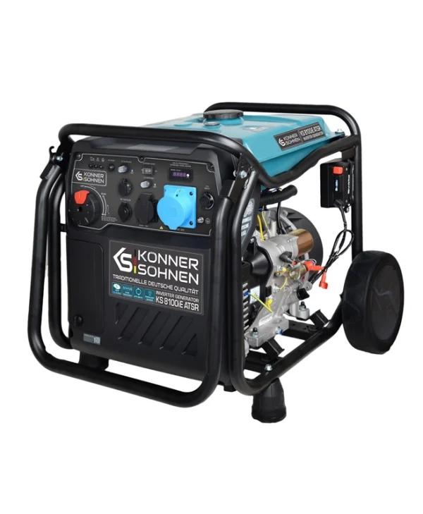 Könner & Söhnen Atsr Γεννήτρια Inverter Βενζίνης Τετράχρονη με Αυτόματη Μίζα και Ρόδες KS8100iEATSR