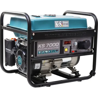 Könner & Söhnen KS7000 Γεννήτρια Βενζίνης Τετράχρονη με Ηλεκτρική Μίζα και Μέγιστη Ισχύ 6.25kVA