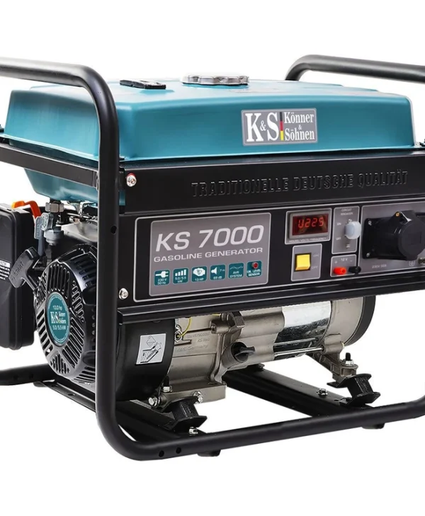 Könner & Söhnen KS7000 Γεννήτρια Βενζίνης Τετράχρονη με Ηλεκτρική Μίζα και Μέγιστη Ισχύ 6.25kVA