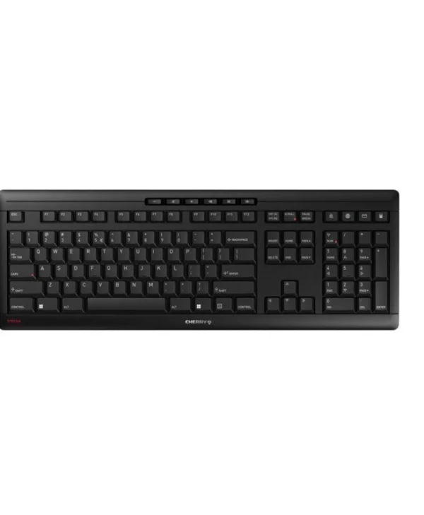 Cherry Stream 8550EU Ασύρματο Πληκτρολόγιο Αγγλικό US JK-8550EU-2