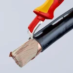 Knipex Ξύστρα Απογύμνωσης Καλωδίων με Μήκος 180mm Γδάρτης 855111 - Image 5