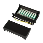 LogiLink Patch Panel Shielded για Rack 1U 12 Θυρών cat6 Μαύρο NP0017 - Image 7