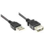 Good Connections USB 2.0 Cable USB-A male - USB-B female 1.8m 2511-OF2S