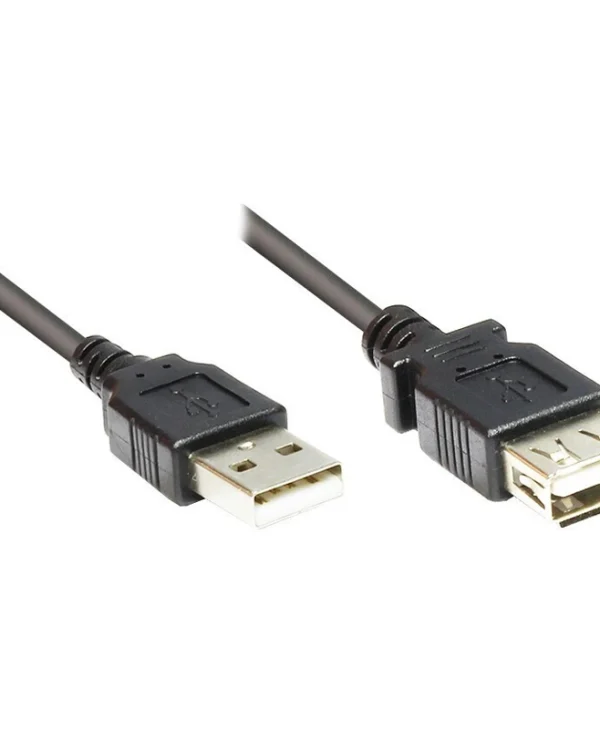 Good Connections USB 2.0 Cable USB-A male - USB-B female 1.8m 2511-OF2S
