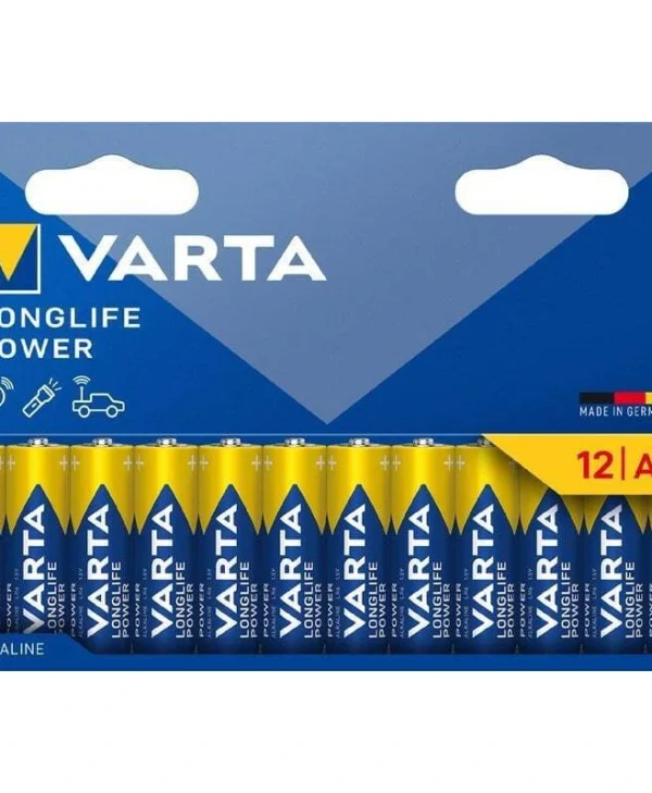 Varta Longlife Power Αλκαλικές Μπαταρίες AA 1.5V 12τμχ 04906121782