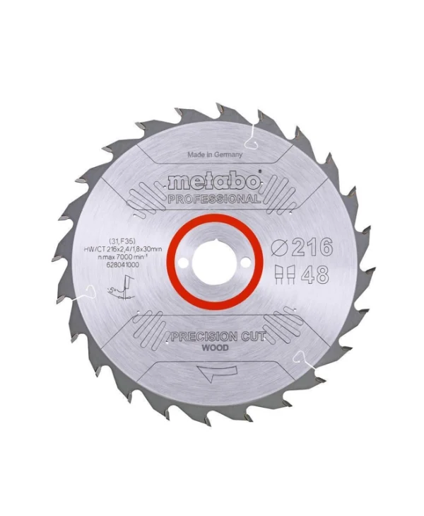 Metabo Circular Saw Hw Ct 216x30x48z Precision Cut Wood Professional 2498626