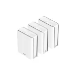 Asus ZenWiFi BQ16 v1 WiFi Mesh Network Access Point Wi‑Fi 7 Quad Band (2.4 & 5 & 5 & 6GHz) σε Τριπλό Kit Λευκό 90IG08K0-MO3N4V