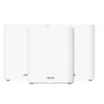 Asus ZenWiFi BQ16 v1 WiFi Mesh Network Access Point Wi‑Fi 7 Quad Band (2.4 & 5 & 5 & 6GHz) σε Τριπλό Kit Λευκό 90IG08K0-MO3N4V - Image 2