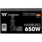 Thermaltake Hamburg 650W Μαύρο Τροφοδοτικό Υπολογιστή Full Wired W0650RE - Image 3
