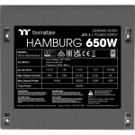 Thermaltake Hamburg 650W Μαύρο Τροφοδοτικό Υπολογιστή Full Wired W0650RE - Image 5
