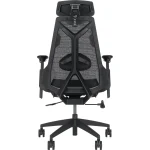 Asus Rog Destrier Καρέκλα Gaming Δερματίνης με Ρυθμιζόμενα Μπράτσα Μαύρη 90GC01P0-MSG010 - Image 4