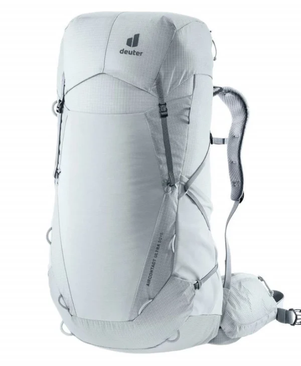 Deuter Aircontact Ultra 50+5 Ορειβατικό Σακίδιο 55lt Αδιάβροχο Γκρι Trekking 338032444190