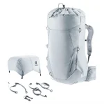 Deuter Aircontact Ultra 50+5 Ορειβατικό Σακίδιο 55lt Αδιάβροχο Γκρι Trekking 338032444190 - Image 4