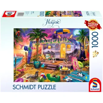 Mobile Home By The Beach Puzzle 2D 1000pcs 58573