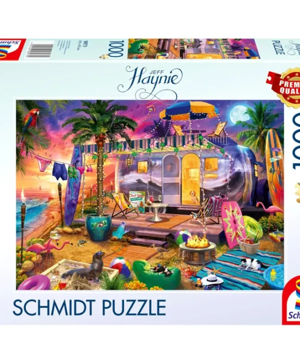 Mobile Home By The Beach Puzzle 2D 1000pcs 58573