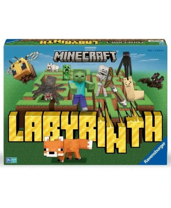 Επιτραπέζιο Παιχνίδι Minecraft Labyrinth για 2-4 Παίκτες 7+ Ετών (EN) Ravensburger 24771