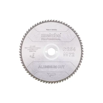 Metabo Circular Saw Fz Tz 254x30x72z Professional Aluminum Cut 6933367