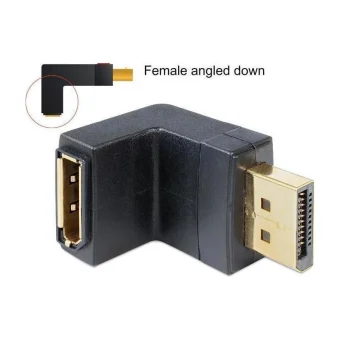 DeLock Μετατροπέας DisplayPort male σε DisplayPort female 1τμχ 65382