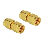 DeLock Μετατροπέας SMA male σε SMA male Χρυσό 1τμχ 88726