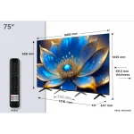 TCL Smart Τηλεόραση 75" 4K UHD QLED P79K HDR (2024) 75P79K - Image 5