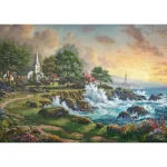 Thomas Kinkade: Seaside Haven Puzzle 2D 1000pcs 58628 - Image 2