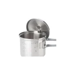 Esbit Steel Pot Κατσαρόλα για Camping Σετ Κατσαρόλες 167051 - Image 4