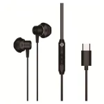 Conceptronic BRENDAN04B In-ear Handsfree Ακουστικά με Βύσμα USB-C Μαύρο - Image 2