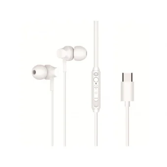 Conceptronic BRENDAN02W In-ear Handsfree Ακουστικά με Βύσμα USB-C