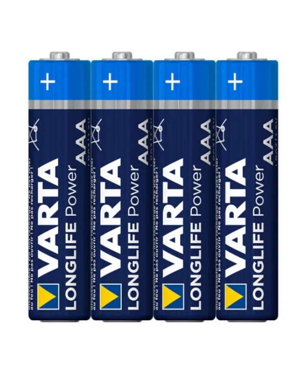 Varta Αλκαλικές Μπαταρίες AAA 1.5V 4τμχ 04903121354
