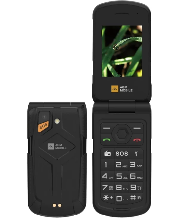 AGM M10 Dual SIM Κινητό με Μεγάλα Κουμπιά Μαύρο AGM_M10_EU002B