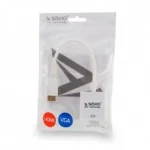 Savio Hdmi M To Vga F Adapter White Cl-201 CL-201 - Image 2