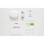 Ugreen WS205 HiTune Hybrid In-ear Bluetooth Handsfree Ακουστικά με Αντοχή στον Ιδρώτα και Θήκη Φόρτισης Λευκά 45585 - Image 8
