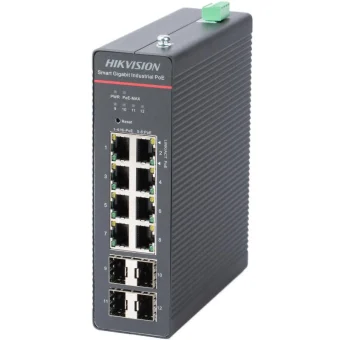 Hikvision DS-3T1512HP-SI-8P4F/NPU Managed PoE++ Switch με 8 Θύρες Ethernet και 4 SFP Θύρες 301803311