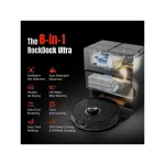 Roborock S8 MaxV Ultra Σκούπα Ρομπότ με Χαρτογράφηση Laser & Απορρόφηση 10000Pa Μαύρη R100048 - Image 9