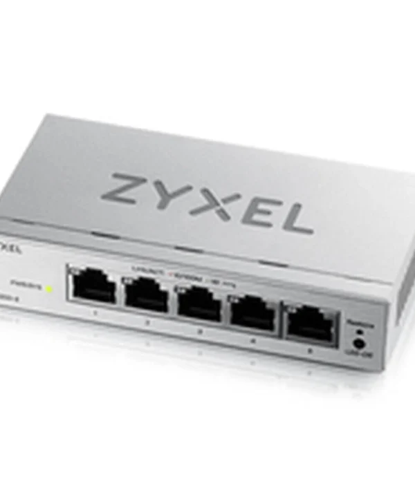 Zyxel GS1200-5V3-EU0101F v3 Managed L2 PoE Switch με 5 Θύρες Gigabit (1Gbps) Ethernet