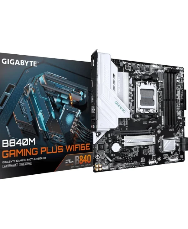 Gigabyte B840M Gaming Plus WIFI6E Motherboard Micro ATX με AMD AM5 Socket B840M GAMING P WF6E