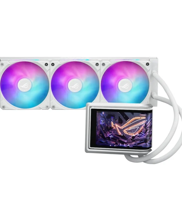 Asus ROG Ryuo IV 360 ARGB Υδρόψυξη AIO CPU με 3 Ανεμιστήρες 120mm Λευκή 90RC01N2-B0EAY0