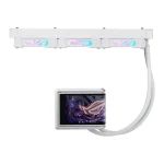 Asus ROG Ryuo IV 360 ARGB Υδρόψυξη AIO CPU με 3 Ανεμιστήρες 120mm Λευκή 90RC01N2-B0EAY0 - Image 2
